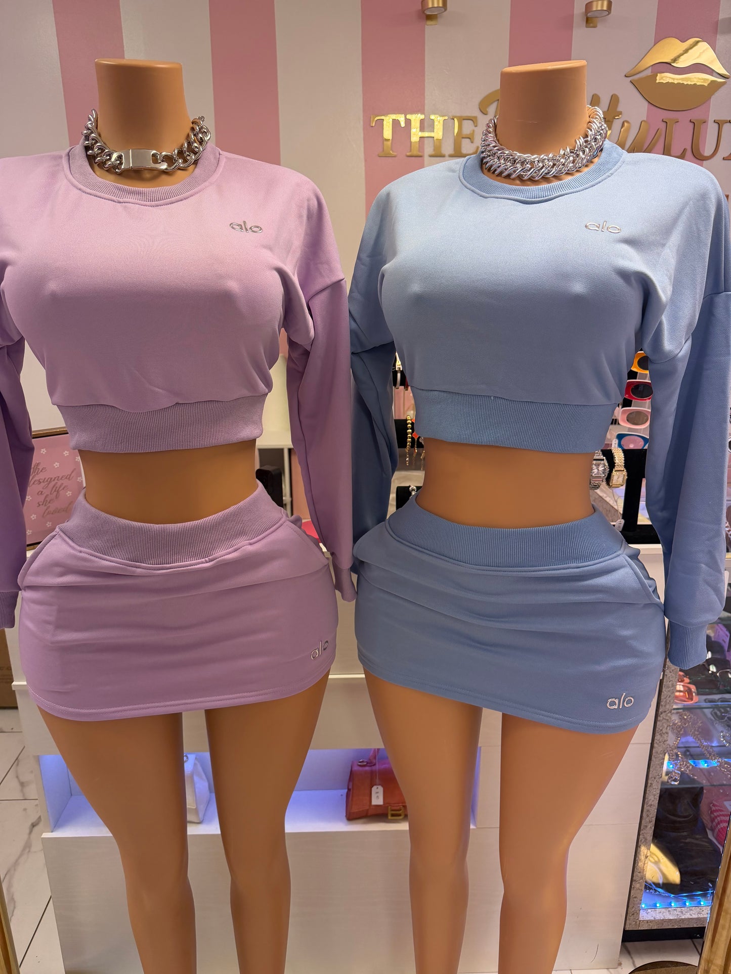 ALO skirt set