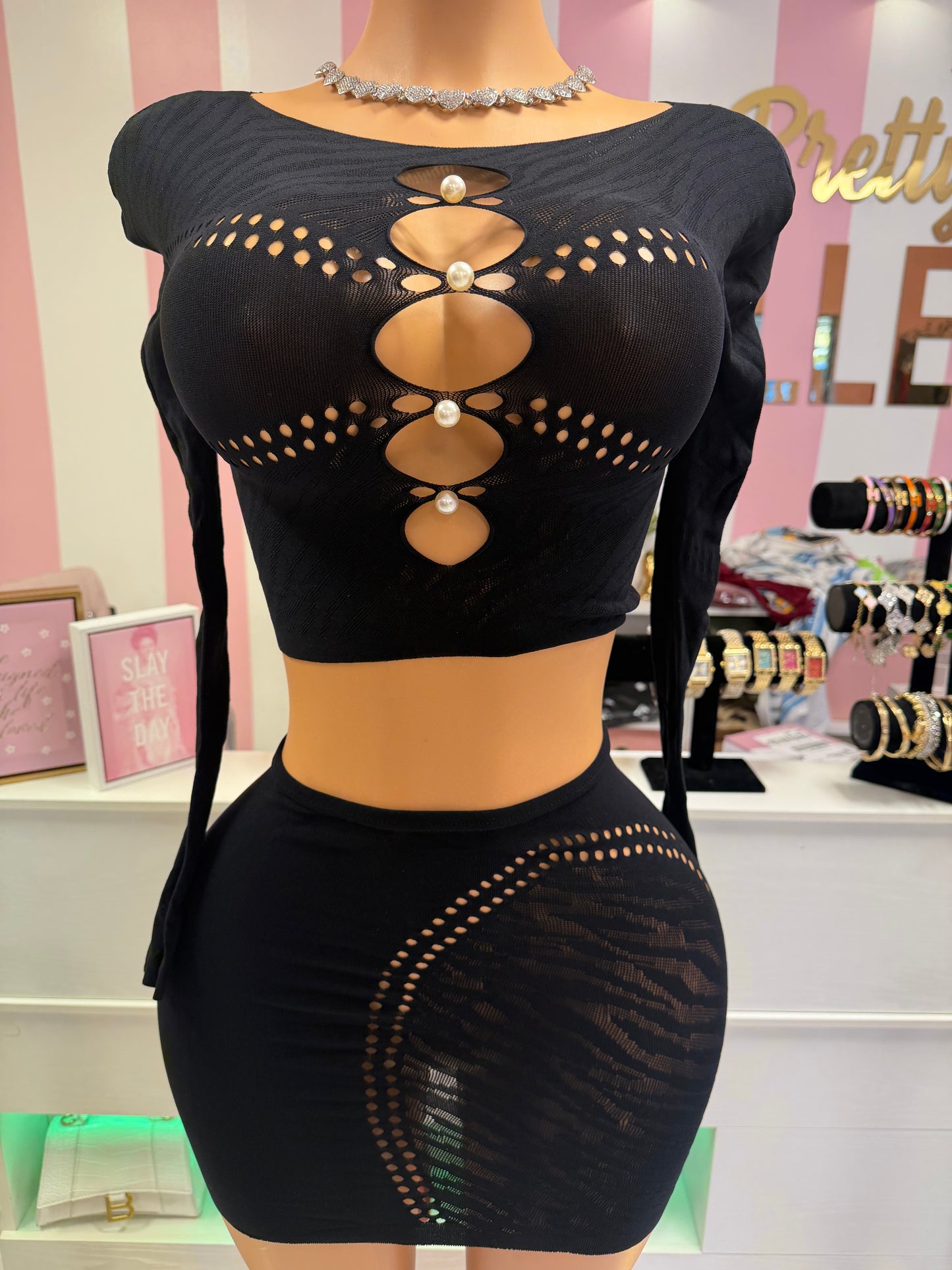 Poster girl skirt 2 pc