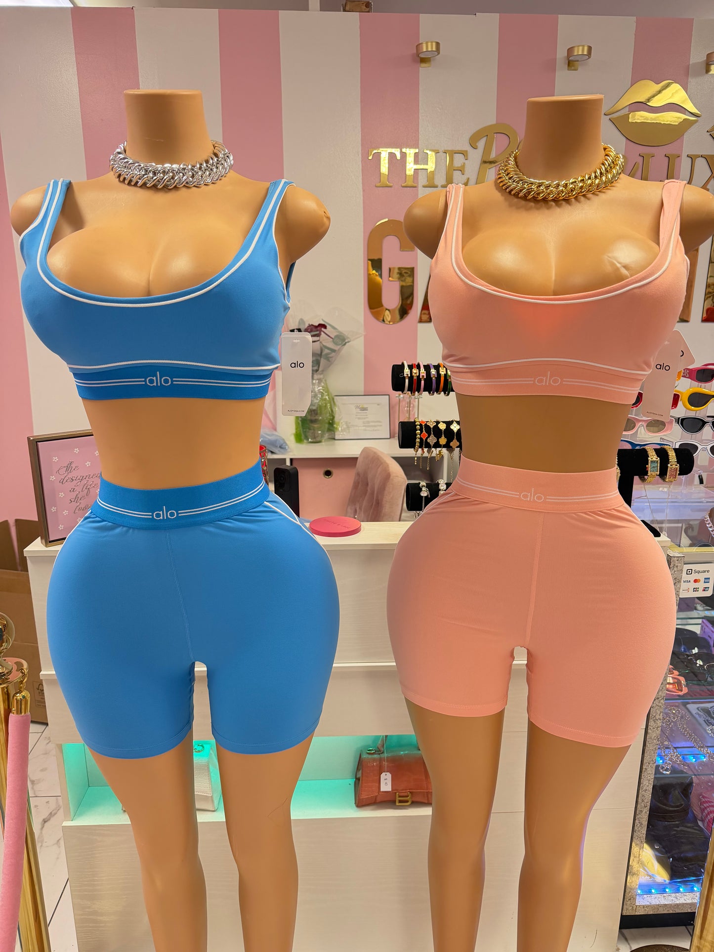 ALO short set (jacket sold separately)