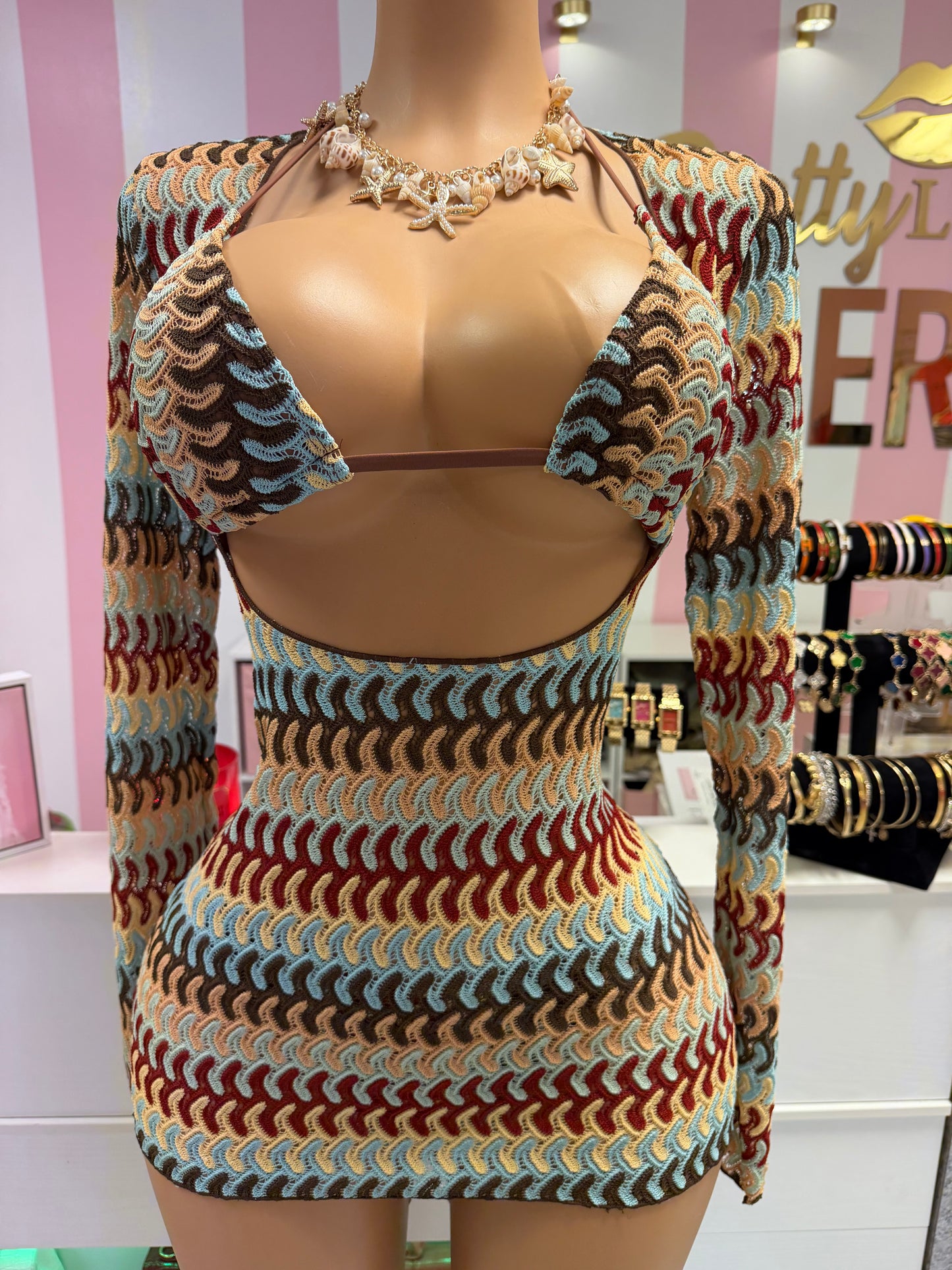 Golden reef goddess 3 piece set