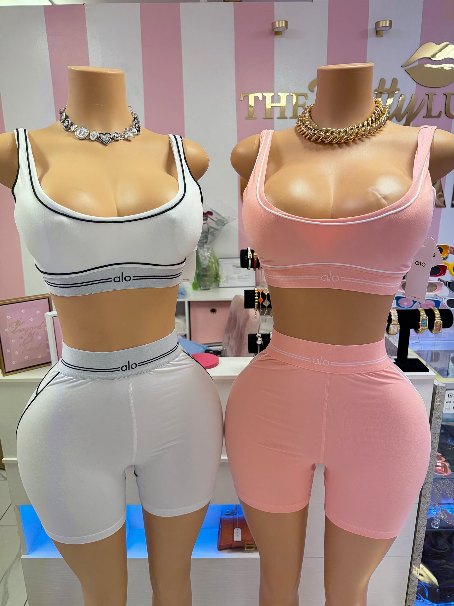 ALO short set (jacket sold separately)