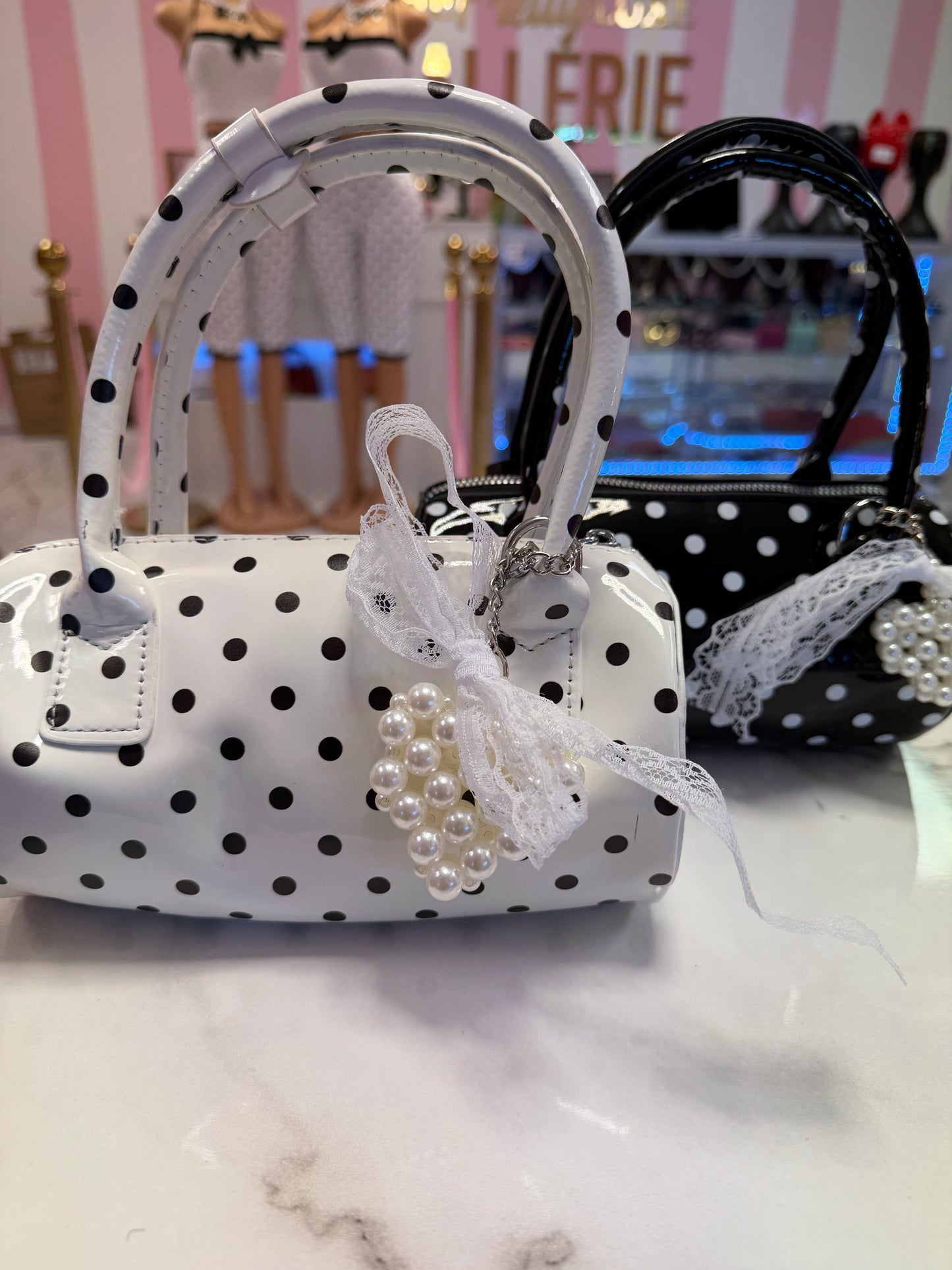 Polka purse