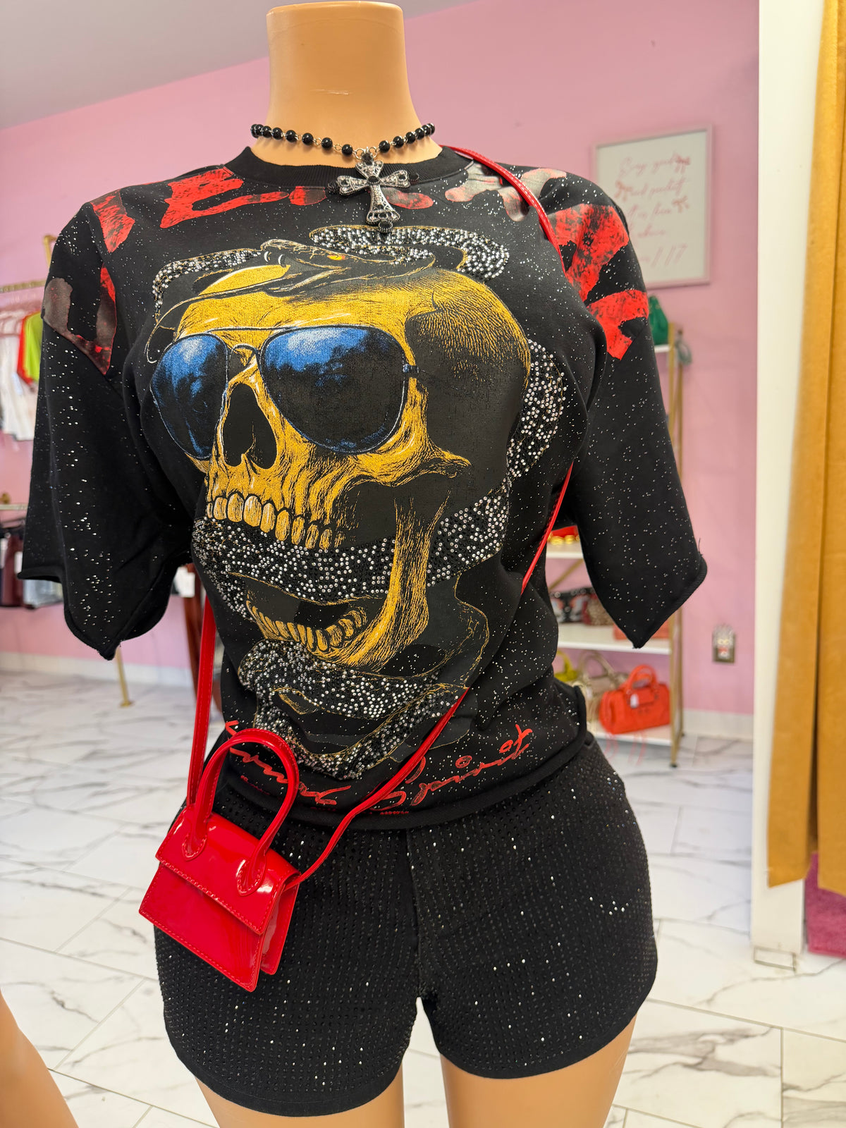 Skull Street Luxe Tee