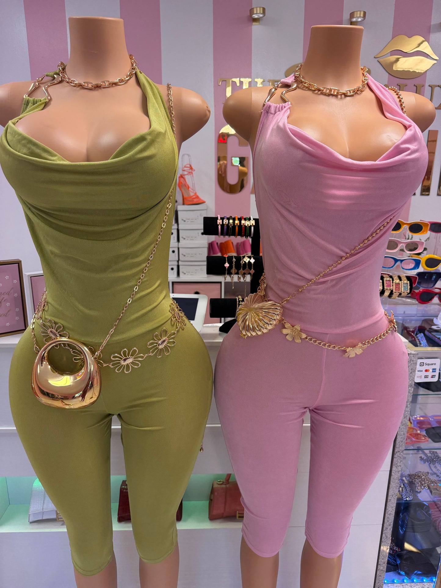 Sweet luxe drape romper
