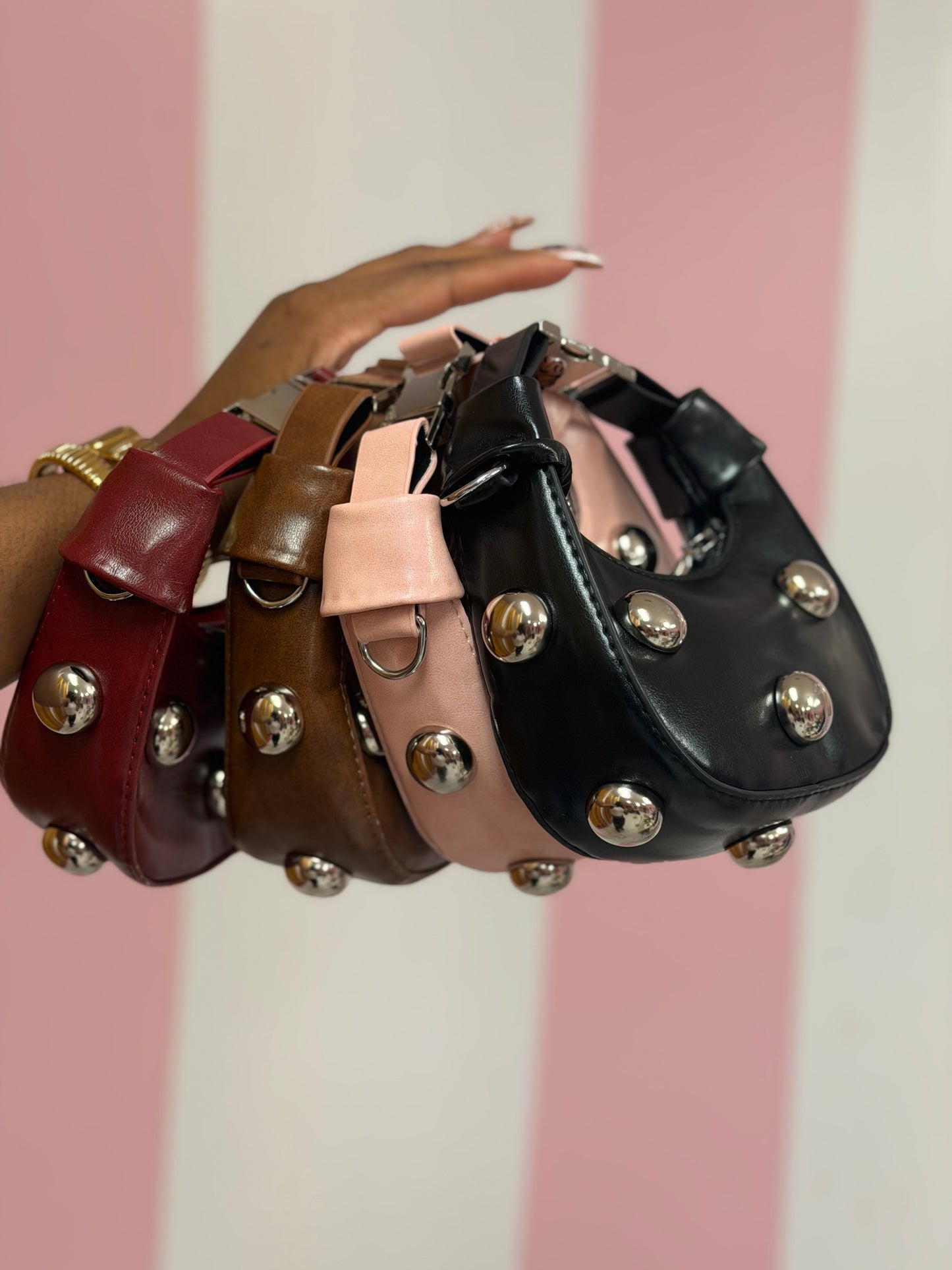 Studded Luxe Mini