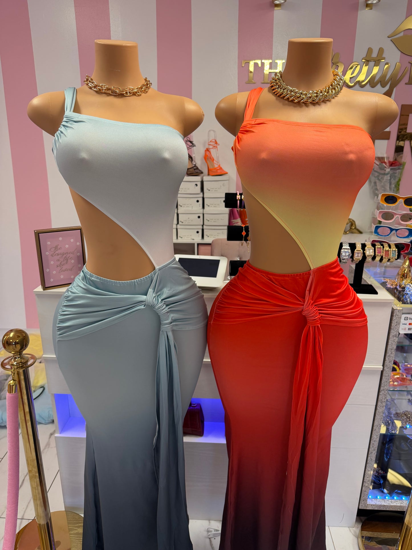 Sunset Sculpt Dress