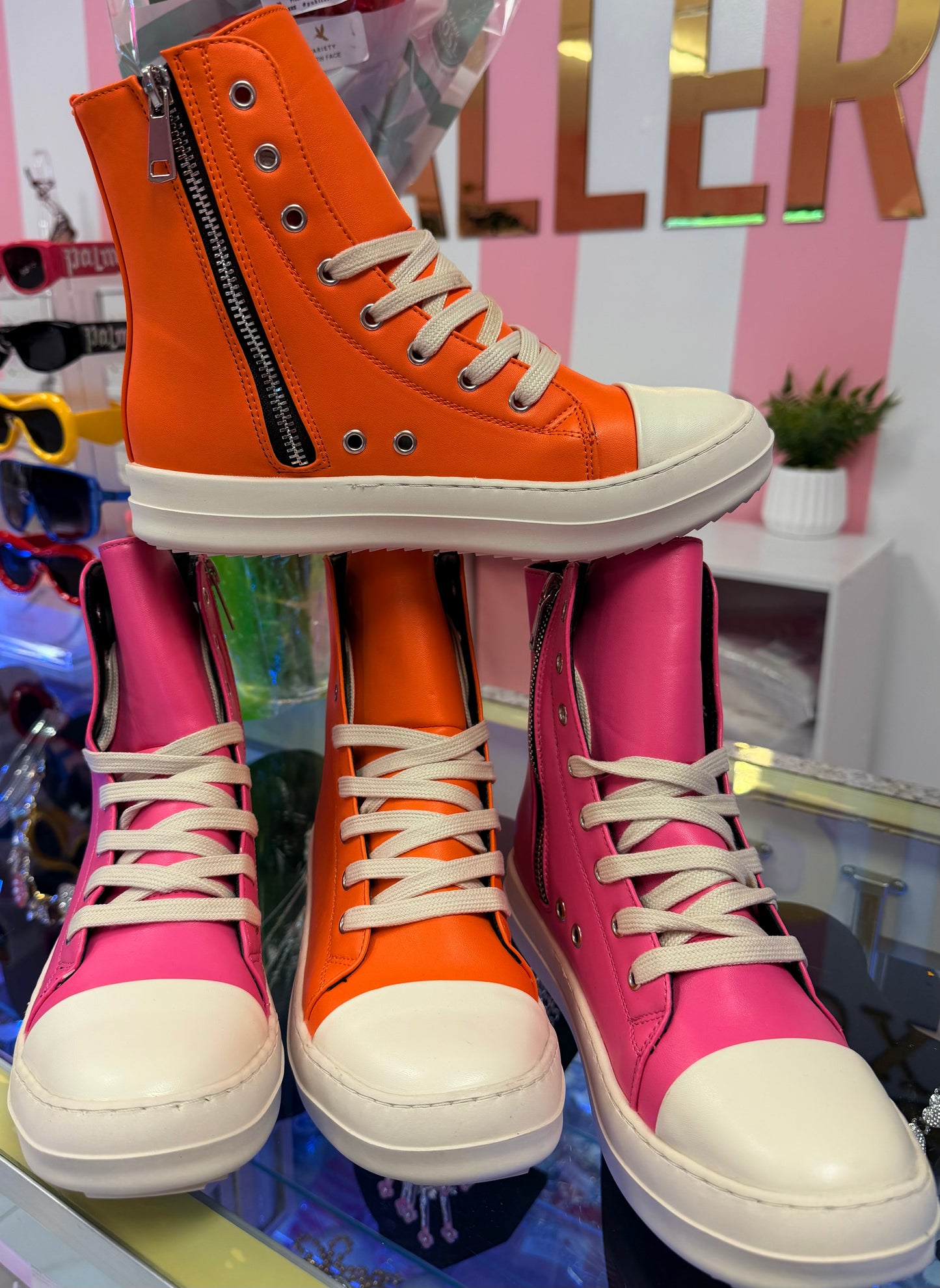 Hot candy luxe sneakers
