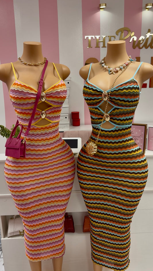 Retro Wave Muse Dress